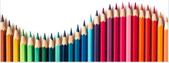 crayons couleurs