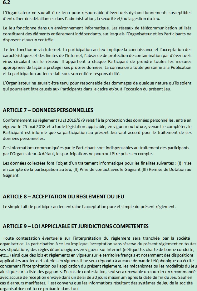 jeu4 concour noel 2025 reglement